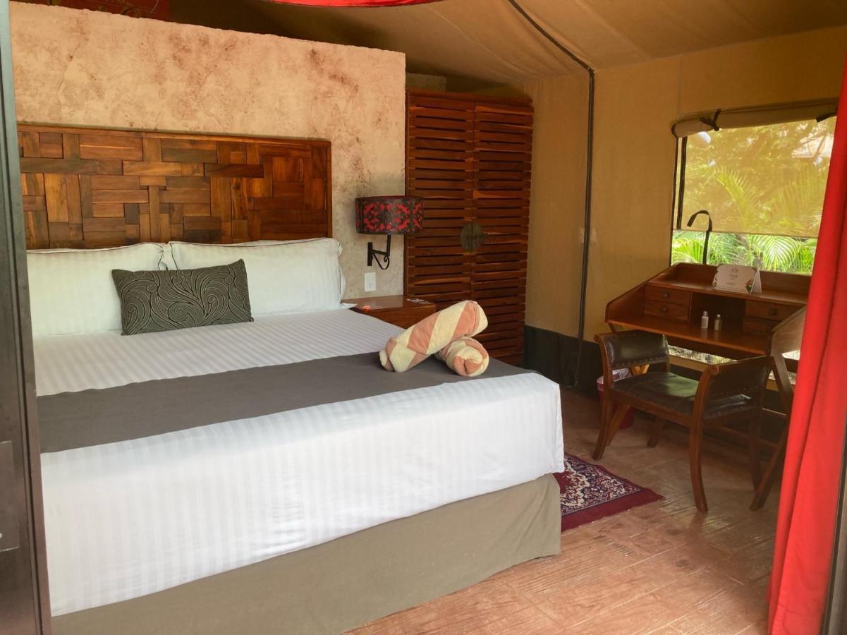 Serenity Authentic Glamping Tulum (Adults Only) スプ・ア エクステリア 写真