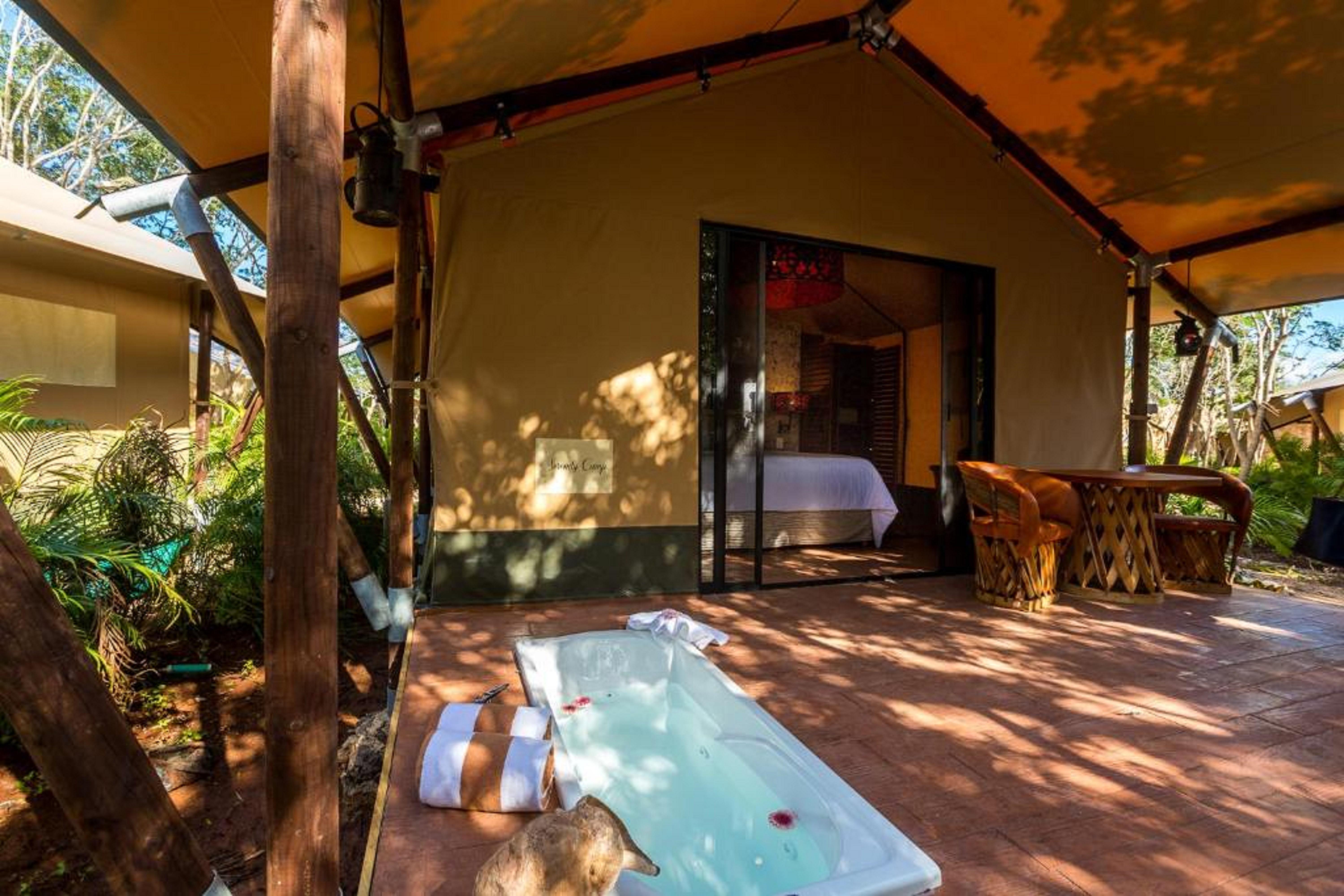 Serenity Authentic Glamping Tulum (Adults Only) スプ・ア エクステリア 写真