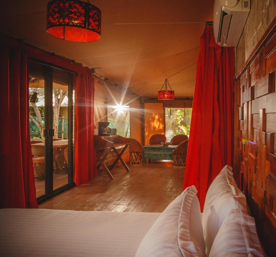 Serenity Authentic Glamping Tulum (Adults Only) スプ・ア エクステリア 写真
