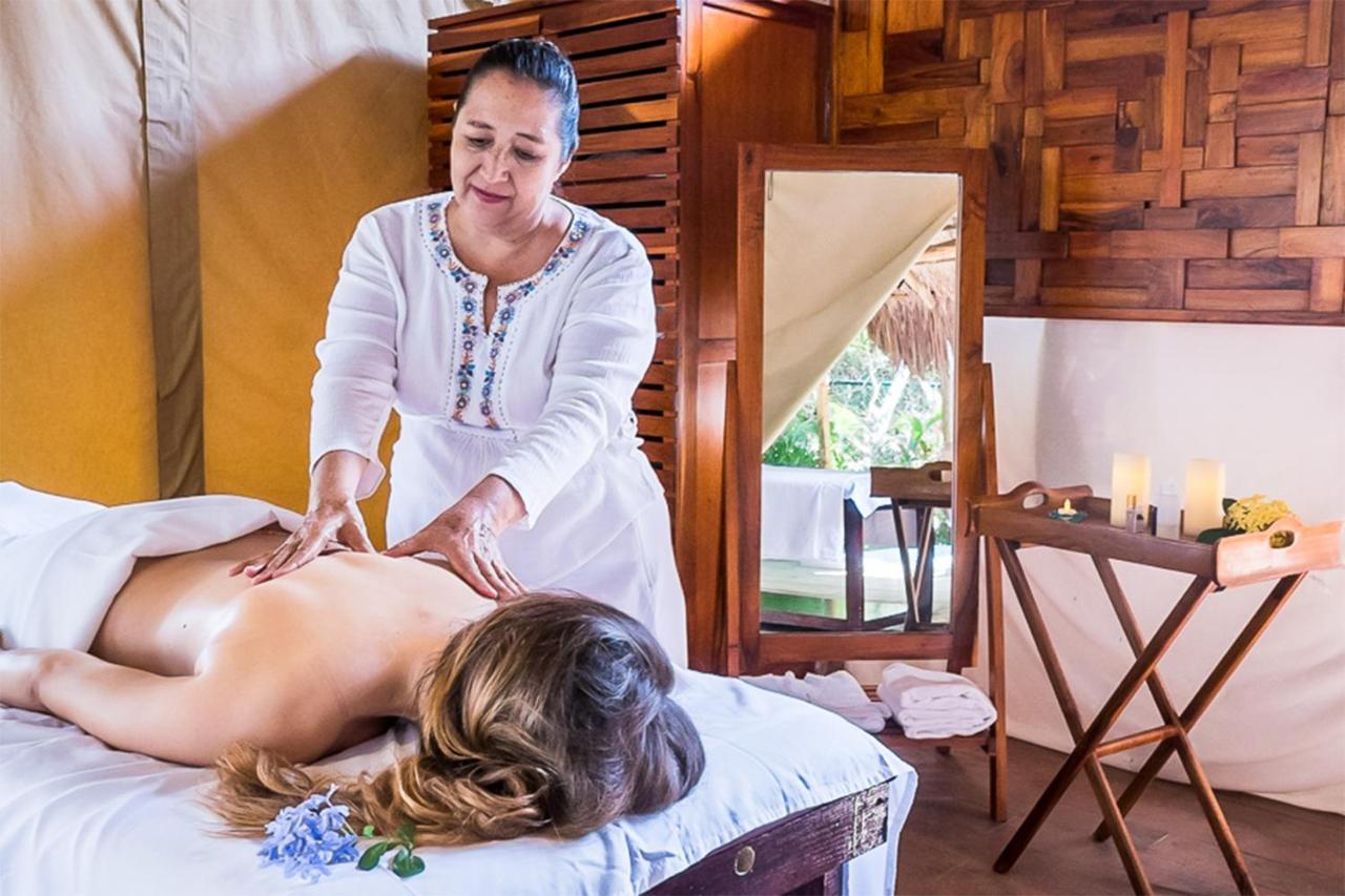 Serenity Authentic Glamping Tulum (Adults Only) スプ・ア エクステリア 写真